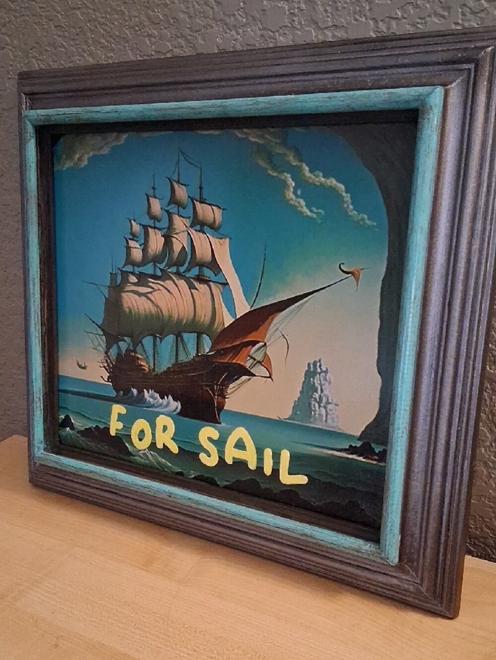 Novelty Sailing Ship Wall Art - For Sail - Picture 3 of 9